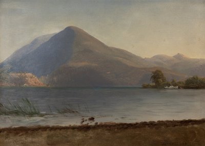 Am Hudson von Albert Bierstadt